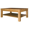 Drewmax ST171 120x80 cm - Dřevěný konferenční stůl masiv buk (Kvalitní bukový konferenční stolek z masivu)