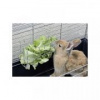 Kerbl Jesle na seno pro králíky k zavěšení do klece 17 x 7 x 13 cm 17 x 13 cm
