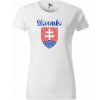 Vtipné tričko Slovensko znak d.n. Farba: Biela, Veľkosť: XL Vtipné tričko Slovensko znak d.n. Farba: Biela, Veľkosť: XL