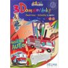 3D omalovánky Hasičské auto 3D omalovánky Hasičské auto