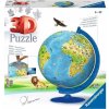 Ravensburger 3D puzzleball Globus anglický 180 ks Ravensburger 3D puzzleball Globus anglický 180 ks