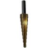 Vrták Strend Pro stupňovitý SD41, 04-12 mm, TiN, HSS rovný, do kovu Vrták Strend Pro stupňovitý SD41, 04-12 mm, TiN, HSS rovný, do kovu