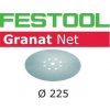 Festool STF D225 P120 GR NET/25 Sieťové brúsne prostriedky (203314)