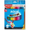 Trojhranné pastelky Maped Aqua Color'Peps 18 ks so štetcom Trojhranné pastelky Maped Aqua Color'Peps 18 ks so štetcom