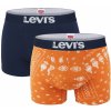 Levi`s summer orange & navy color combo