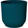 elho Kvetináč Vibes Fold Round Mini tmavo modrý, 9 x 9 cm elho Kvetináč Vibes Fold Round Mini tmavo modrý, 9 x 9 cm