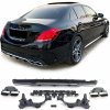 Angeleyes Difúzor na zadný nárazník Mercedes C W205 sedan AMG Line