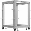 Lanberg Otevřený rack 19 palců 15U 600x600-1100 nastavitelný šedý Lanberg Otevřený rack 19 palců 15U 600x600-1100 nastavitelný šedý