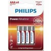 Philips PowerLife AAA 4ks LR03P4B/10 Philips PowerLife AAA 4ks LR03P4B/10
