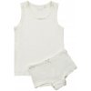 Minymo detské spodné prádlo set tielko a bokovky biela