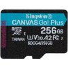 Kingston Canvas Go Plus A2 Micro SDXC 256GB SDCG4/256GBSP Kingston Canvas Go Plus A2 Micro SDXC 256GB SDCG4/256GBSP