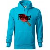 Ping Pongová legenda - Mikina pánska Cape s kapucňou - S ( Svetlý tyrkys ) Ping Pongová legenda - Mikina pánska Cape s kapucňou - S ( Svetlý tyrkys )