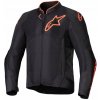 Textilná bunda Alpinestars Viper v4 Air čierna/červená fluo L Textilná bunda Alpinestars Viper v4 Air čierna/červená fluo L