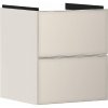 Hansgrohe Xevolos E Umývadlová skrinka 58x48x48 cm, 2 zásuvky, matná béžová/metalická béžová 54173790-HG Hansgrohe Xevolos E Umývadlová skrinka 58x48x48 cm, 2 zásuvky, matná béžová/metalická béžová 54173790-HG