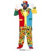 Pánský kostým klaun XL - velikost XL - 54/56 Pánský kostým klaun XL - velikost XL - 54/56