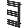 Kúpeľňový radiátor vodný 430 W 500 x 890 mm čierny Kúpeľňový radiátor vodný 430 W 500 x 890 mm čierny