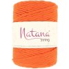 Natana Macrame String 4mm oranžová 21 Natana Macrame String 4mm oranžová 21