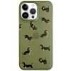 AppleKing matný transparentný kryt s motívom jazvečíkov pre iPhone 13 Pro Max - olivový - možnosť vrátiť tovar ZADARMO do 30tich dní AppleKing matný transparentný kryt s motívom jazvečíkov pre iPhone 13 Pro Max - olivový - možnosť vrátiť tovar ZADARMO do 30tich dní
