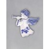 Cibulák - Vianočná ozdoba anjel s trúbkou - Originálny cibuľový porcelán Cibulák - Vianočná ozdoba anjel s trúbkou - Originálny cibuľový porcelán