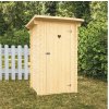 Záhradná toaleta BPP Eco drevená prírodná 102 x 110 cm vr. vnútorného vybavenia a sedátka Záhradná toaleta BPP Eco drevená prírodná 102 x 110 cm vr. vnútorného vybavenia a sedátka