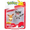 Jazwares Pokémon akčné Eevee a Perrserker 5 cm Jazwares Pokémon akčné Eevee a Perrserker 5 cm