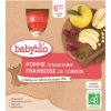 3+1 zadarmo - Babybio jablko malina 4 x 90 g - Jablko, Malina 3+1 zadarmo - Babybio jablko malina 4 x 90 g - Jablko, Malina