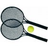Soft tenis čierny + 1 loptička Soft tenis čierny + 1 loptička