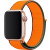 Eternico Airy na Apple Watch 42 mm/44 mm/45 mm Coral Orange and Brown edge AET-AWAY-CoOrB-42