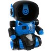 Kruzzel 23171 Strieľajúca hra robot 2 pištole na penové loptičky a terč v tvare robota modrá