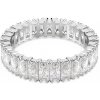 Swarovski Luxusný prsteň s čírymi zirkónmi Matrix 5714333