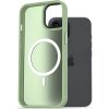 AlzaGuard Matte Case Compatible with MagSafe iPhone 15 zelené AlzaGuard Matte Case Compatible with MagSafe iPhone 15 zelené