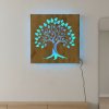 Podsvietený drevený obraz „Strom života“ LED nástenná dekorácia | BAKE 4697 LED0564 Podsvietený drevený obraz „Strom života“ LED nástenná dekorácia | BAKE 4697 LED0564