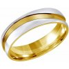 Silvego Snubný oceľový prsteň pre ženy a mužov MARIAGE RRC2050-M Silvego Snubný oceľový prsteň pre ženy a mužov MARIAGE RRC2050-M