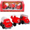 Mikro Trading Sada hasičských vozidel 11cm 3ks Mikro Trading Sada hasičských vozidel 11cm 3ks