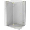 MEXEN/S - Lunar L sprchový kút päťboký krídlový ľavá 90 x 80, transparent, zlato kefovaná 831L-090L-080P-55-00-L MEXEN/S - Lunar L sprchový kút päťboký krídlový ľavá 90 x 80, transparent, zlato kefovaná 831L-090L-080P-55-00-L