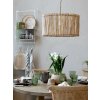 Chic Antique Prírodné antik závesné svetlo s ratanovým tienidlom Lamp rattan - Ø 50*54cm/ E27/ 40W - Chic Antique Chic Antique Prírodné antik závesné svetlo s ratanovým tienidlom Lamp rattan - Ø 50*54cm/ E27/ 40W - Chic Antique