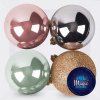MagicHome Gule 4 ks mix na vianočný stromček 10 cm