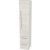Mereo, Mereo Bino, kúpeľňová skrinka vysoká 163 cm, pravá, Multidecor, White Loft Pine, MER-CN698WLP1 Mereo, Mereo Bino, kúpeľňová skrinka vysoká 163 cm, pravá, Multidecor, White Loft Pine, MER-CN698WLP1