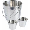 Excellent Houseware Kovové vedro na servírovanie hranoliek Fries sada 3ks Excellent Houseware Kovové vedro na servírovanie hranoliek Fries sada 3ks