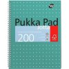 Špirálový zošit, A4, linajkový, 100 strán, PUKKA PAD, Metallic Jotta Špirálový zošit, A4, linajkový, 100 strán, PUKKA PAD, Metallic Jotta