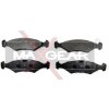 Sada brzdových platničiek kotúčovej brzdy MAXGEAR Automotive 19-0627 Sada brzdových platničiek kotúčovej brzdy MAXGEAR Automotive 19-0627