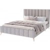 Wilsondo Čalúnená manželská posteľ Safar - sivá Rozmer: 180x200 Wilsondo Čalúnená manželská posteľ Safar - sivá Rozmer: 180x200