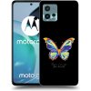 Picasee silikónový prehľadný obal pre Motorola Moto G72 - Diamanty Black Picasee silikónový prehľadný obal pre Motorola Moto G72 - Diamanty Black