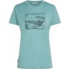 Icebreaker Dámske tričko Women Merino 150 Tech Lite SS Tee Terrain svetlomodrá Icebreaker Dámske tričko Women Merino 150 Tech Lite SS Tee Terrain svetlomodrá