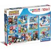 Detské puzzle Clementoni sada 10v1 Ježko Sonic Detské puzzle Clementoni sada 10v1 Ježko Sonic