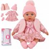 Bábika Smily Play Julka bábätko ružová interaktívna hovorí, že spieva 33 cm 2 roky + Bábika Smily Play Julka bábätko ružová interaktívna hovorí, že spieva 33 cm 2 roky +