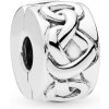 Pandora Strieborný klip Prepletená srdce 798035 Pandora Strieborný klip Prepletená srdce 798035