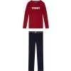 Pánske pyžamo UW0UW01929-0WG červenomodrá - Tommy Hilfiger S červeno-modrá Pánske pyžamo UW0UW01929-0WG červenomodrá - Tommy Hilfiger S červeno-modrá