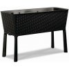 Kvetináč Keter Easy Grow grafitový 114 x 75,7 x 49,3 cm grafitový Kvetináč Keter Easy Grow grafitový 114 x 75,7 x 49,3 cm grafitový