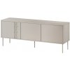 CMM Cama 3D RTV skrinka TRESSE 150x40x55 kašmírová matná CMM Cama 3D RTV skrinka TRESSE 150x40x55 kašmírová matná